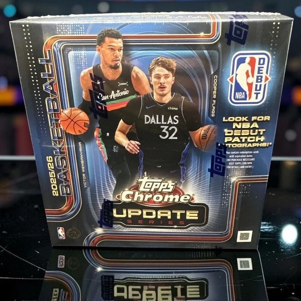 2025-26 TOPPS CHROME UPDATE Basketball MEGA BOX NBA SEALED | IN HAND